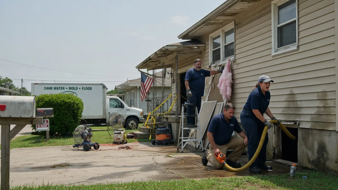 Water Damage Repair in Kell, IL near me